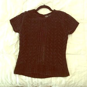 Worth Crochet Black Top